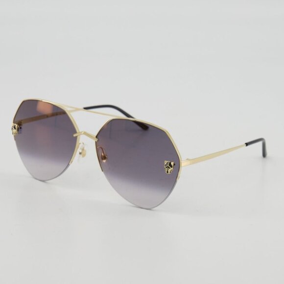 NWT Cartier CT0355S-001 Panthère Sunglasses - Picture 6 of 8